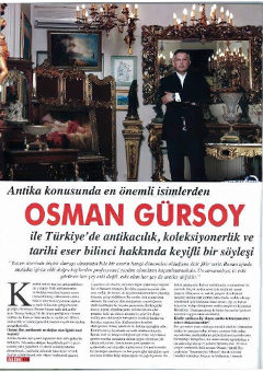 Basında Osman Gürsoy - Alem Dergisi Temmuz 2009