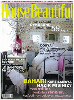 Basında Osman Gürsoy - House Beautiful Dergisi Nisan 2005