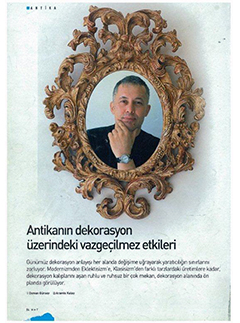 Basında Osman Gürsoy - Mobilya Tekstil Dergisi
